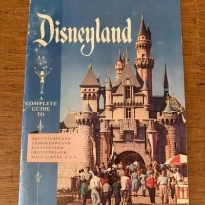 Sale Photo Thumbnail #442: Lot 542: 1956 Disneyland souvenir program