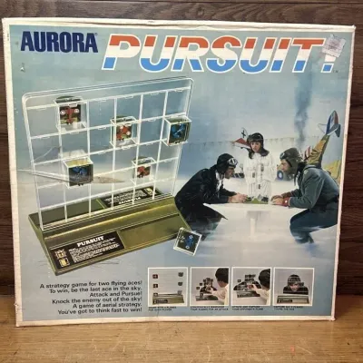 Sale Photo Thumbnail #537: Lot 637: 1973 Aurora Pursuit board game