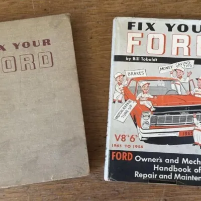 Sale Photo Thumbnail #444: Lot 544: 1950s & and 60s fixture Ford hardback books