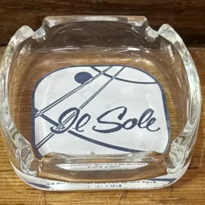 Sale Photo Thumbnail #359: Lot 460: Vintage El sole ashtray