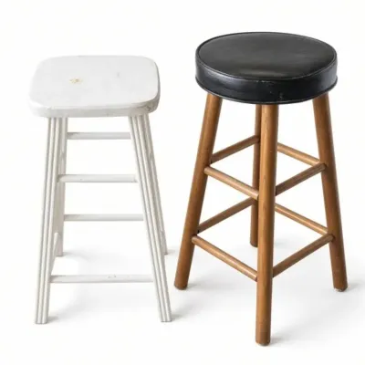 Sale Photo Thumbnail #70: Lot 143: Pair of stools