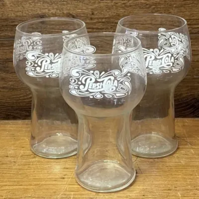 Sale Photo Thumbnail #470: Lot 570: Vintage Coca-Cola glasses