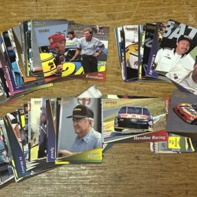 Sale Photo Thumbnail #521: Lot 621: 1994 Complete Trans Racing Card Set