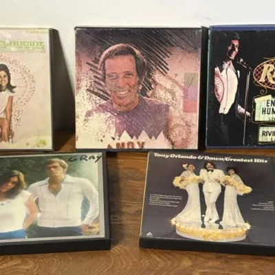 Sale Photo Thumbnail #145: Lot 216: Vntg reel to reel tapes - Claudine, Tony Orlando, Andy Williams, horizon carpenters, ENEGLBERT HUMPERDINCK