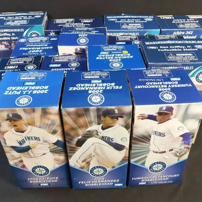 15 FSN Mariners Bobbleheads, New in Original Boxes - Lot #2