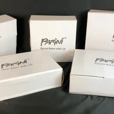 Parini Baker Dishes With Lids Set