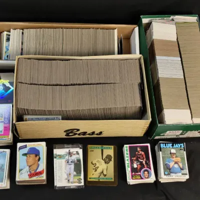 Assorted 1980s–1990s Sports Trading Cards, Mystery Lot