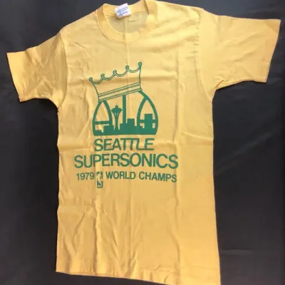 1979 World Champs Seattle SuperSonics Shirt, Large