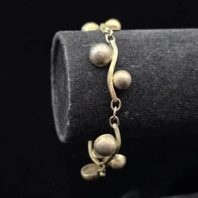 .960 Silver Bracelet, Over 22 Grams