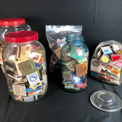 Large Selection of Matchboxes & Matchbooks, Mystery Lot