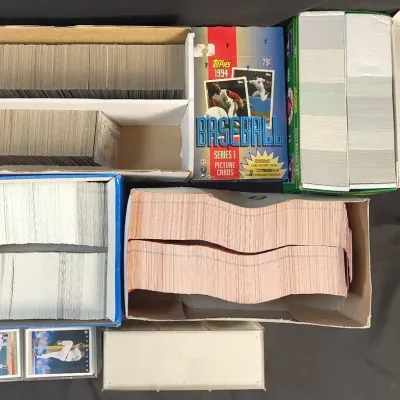 1980s–1990s Baseball Card Sets, Topps, Donruss, Upper Deck, Score and More