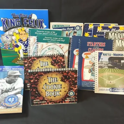 Seattle Mariners Books - Cookbooks, Info Guides, Calendars, More