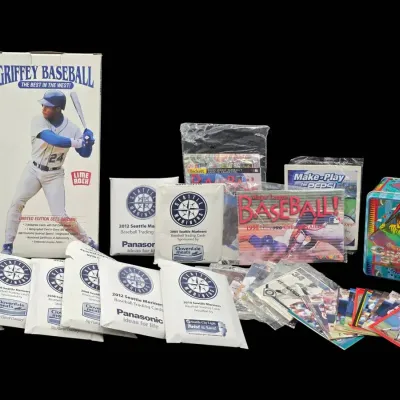 Assorted Baseball Cards Including Limited Edition Ken Griffey Jr. Boxed Set, Mystery Lot