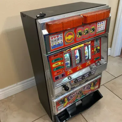 Vintage Japanese Pachi-slo Slot Machine “Wheelie Champ” 