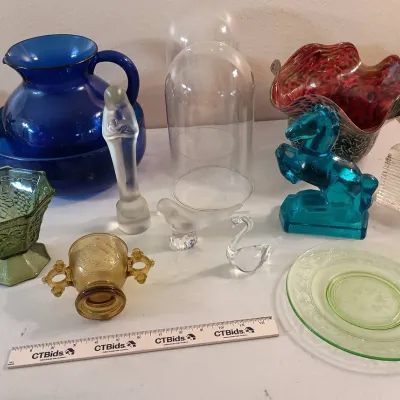 Most Vintage / Antique Glass - Mid-century, Le Smith, Anchor Hocking, Atterbury++