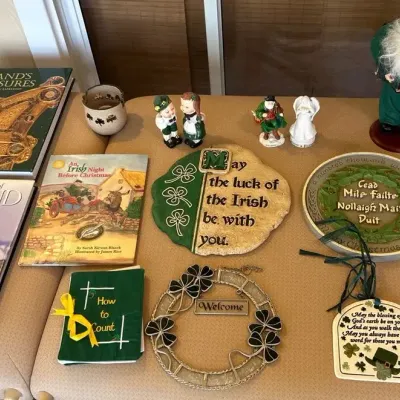 Irish Lot - Books, Window Hanging Art, Decor+