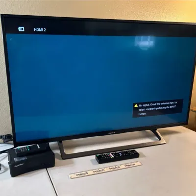 Sony X720E 43” Smart Tv & Channel Master