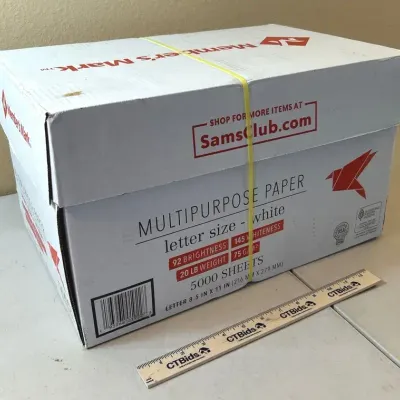 New In Box 5000 Sheet Letter Size Copy Paper 