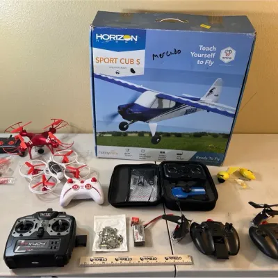 Aviation R/C planes, drone - Hobbyzone Sport Cub, First Mover, Parts+