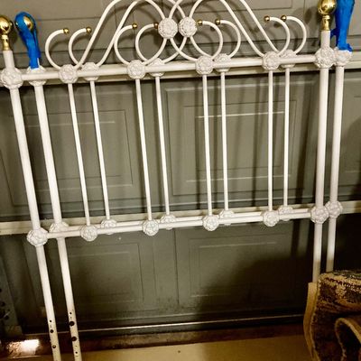 Sale Photo Thumbnail #134: Heavy metal twin bed