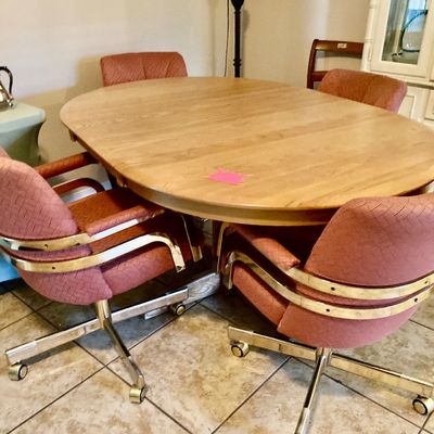 Sale Photo Thumbnail #251: Dining table with four chairs