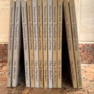 12 Volume Set Of Women’s Day Encyclopedia Of Cookery Books