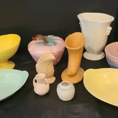 Collection of MCM Ceramic and Pottery Serve Ware