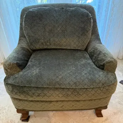 Upholstered Armchair By Taylor King  #1