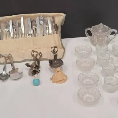 Vintage and Antique Dining and Serving Items