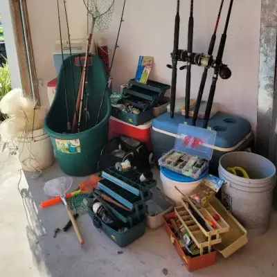 Huge Fishing Lot