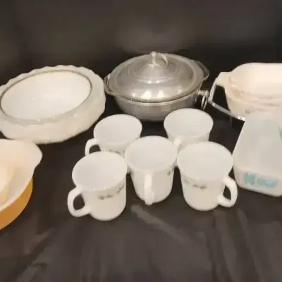 Fire-King/Glasbake and Corning Ware Casserole Dishes 