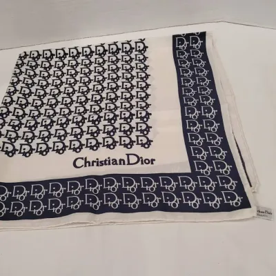 Christian Dior Trotter Oblique Silk Scarf