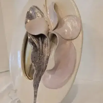 Sculpted Calla Lily Motif, Created by Kozon Studios