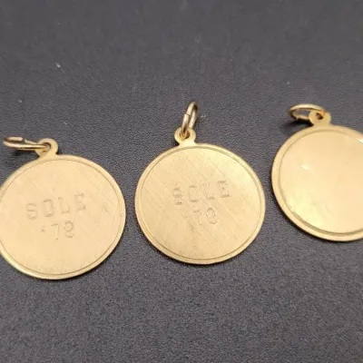 Three 12k GF Pendants