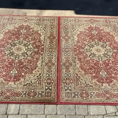 2 Persian-Style Area Rugs