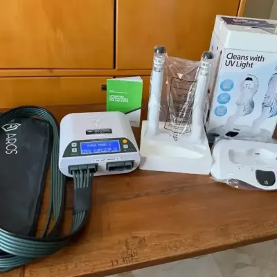 Airos Model 6 Compression Therapy Unit & ShUVee UV Shoe Deodorizer