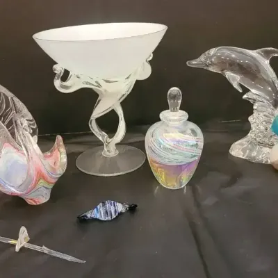 Pretty Crystal And Glass Decor