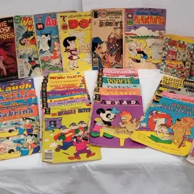 Collection of Mixed American Comic Books