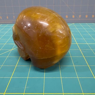 Sale Photo Thumbnail #49: Quartz hand carved skull 
Good condition