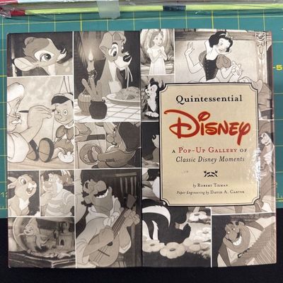 Sale Photo Thumbnail #80: Three-piece classics book collection, Disney treasures Disney pop-up Gallery, classic Disney moments and peanuts, pop-up celebration New # in the wrap all in pristine condition