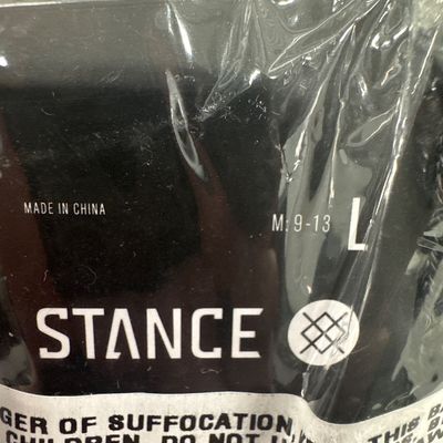 Sale Photo Thumbnail #21: 6 pairs of unopened new stance socks 
Size L