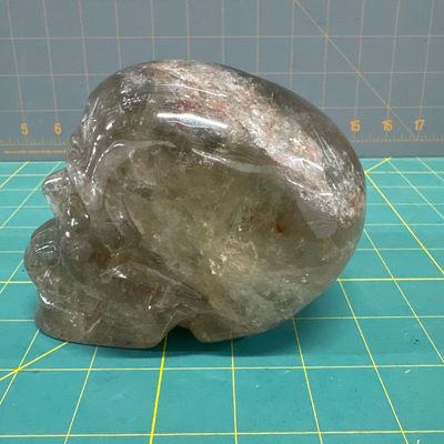 Sale Photo Thumbnail #45: Hand carved quartz skull
Excellent condition