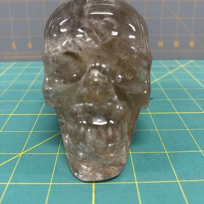 Sale Photo Thumbnail #43: Hand carved quartz skull
Excellent condition