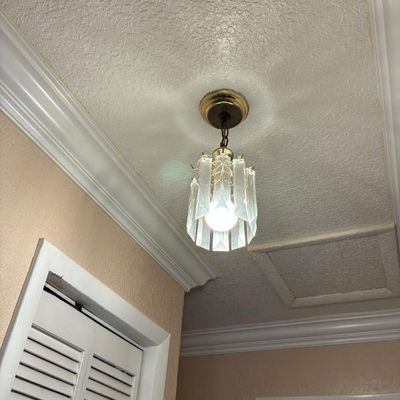 Sale Photo Thumbnail #46: Modern Prism Chandelier $50