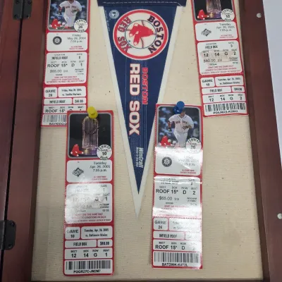 Sale Photo Thumbnail #69: Red Sox tickets 