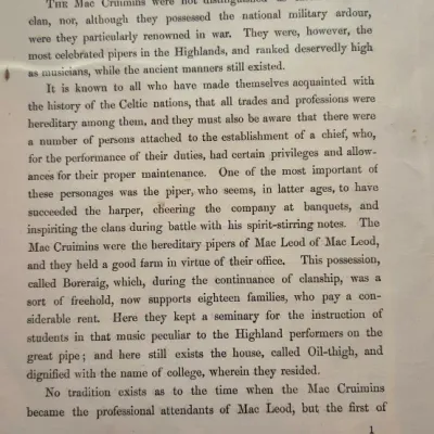 Scottish lithograph