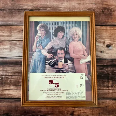 Sale Photo Thumbnail #12: Dolly Parton "9 to 5" memorabilia
