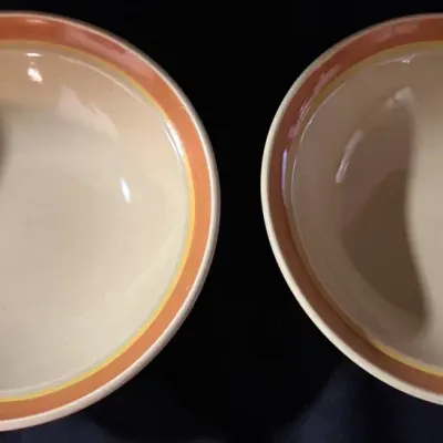 Set of 2 Vintage International Stoneware “Dynasty” Bowls – Japan 