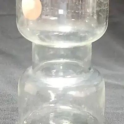 Clear Glass Hyacinth Bulb-Forcing Vase – 5”