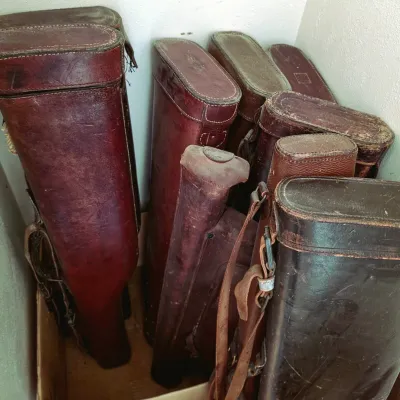 Leather Scabbard Mutton Leg Cases